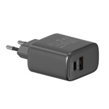 SAVIO LA-06/B USB Quick Charge Power Delivery 3.0 30W USB-A and USB-C wall charger