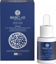 Basiclab BASICLAB_Esteticus Serum Nawilżenie i Wypełnienie serum z 10% trehalozą, 5% peptydem SNAP-8 i małocząstkowym kwasem hialuronowym 15ml