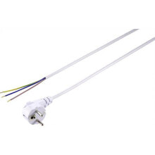 BASETech XR-1638077 кабель питания Белый 2 m Силовая вилка тип F