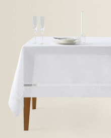 Cotton jacquard tablecloth