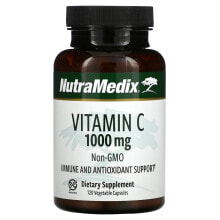 Витамин С nutraMedix, Vitamin C, 1,000 mg, 120 Vegetable Capsules