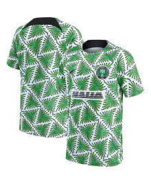Nike big Boys Green Nigeria National Team Pre-Match Top