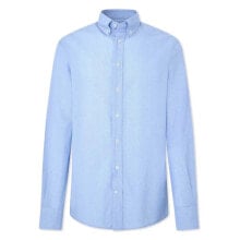 HACKETT Filafil Polka Dot Long Sleeve Shirt