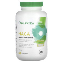 Суперфуды органика, MACA, 750 mg, 180 Vegetarian Capsules