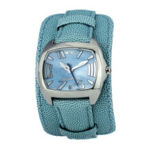 Мужские наручные часы с ремешком Мужские наручные часы с синим кожаным ремешком Chronotech CT2188M-24