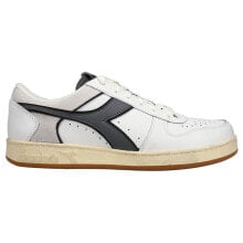 Diadora Magic Basket Low Icona Lace Up Sneaker Mens White Sneakers Casual Shoes купить онлайн