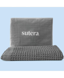 Sutera silver thread Bath Towel - Gray