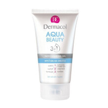 Dermacol Aqua Beauty 3in1 Face Cleansing Gel Гель для умывания с водорослями 150 мл