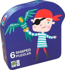 Barbo Toys Puzzle dla dzieci w ozdobnym pudełku Pirat