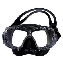 Masks and snorkels for scuba diving