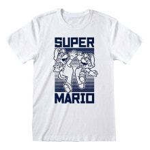 HEROES Official Nintendo Super Mario High Five Short Sleeve T-Shirt