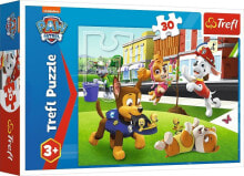 Trefl Puzzle 30 elementów Pieski w akcji Psi Patrol Paw Patrol