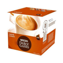 Капсулы для кофемашин Кофе в капсулах Nescafe Dolce Gusto 98423 Lungo 16 шт