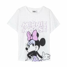 Купить детские футболки для девочек Minnie Mouse: Детский Футболка с коротким рукавом Minnie Mouse 4 Years