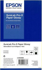 Epson Epson SureLab Pro-S Paper Glossy BP 4x65 2 rolls, Gloss, 252 g/m², White, Polyester, 252 µm, SureLab SL-D800 OC-LE SureLab SL-D800 Media Bundle SureLab SL-D800 ML SureLab SL-D800 SureLab D700... купить в интернет-магазине