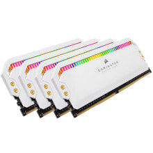 Модули памяти (RAM) corsair Dominator CMT64GX4M4K3600C18W модуль памяти 64 GB 4 x 16 GB DDR4 3600 MHz