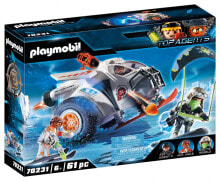 Игровой набор с элементами конструктора Playmobil Top Agents 70231 Снежный планер шпионской команды