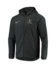 Nike men's Colorado Buffaloes Essential Raglan Full-Zip Jacket - Anthracite