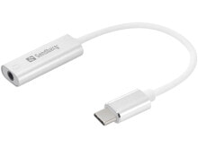 Компьютерные разъемы и переходники Sandberg USB-C Audio Adapter 136-27