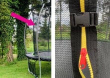 Accessories and accessories for trampolines