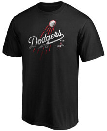 Купить мужские футболки и майки Majestic: Los Angeles Dodgers Men's Midnight Mascot T-Shirt