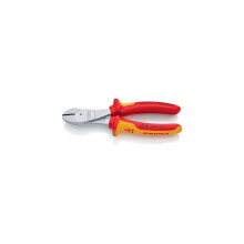 Knipex Kraftseitenschneider Länge 180 mm VDE Form 0 Mehrkomponenten-Hüllen