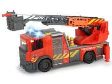 Игрушечные машинки и техника для мальчиков Пожарная машина Scania Dickie Toys, 35 см,со световым и звуковым эффектом