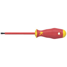 Screwdrivers klauke KL1007525IS - 7.5 cm - 22 g - Red/Yellow