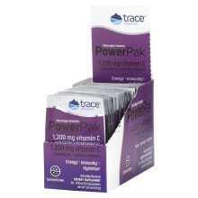 Витамин C trace Minerals ®, Electrolyte Stamina PowerPak, Concord Grape, 30 Packets. 0.19 oz (5.3 g) Each