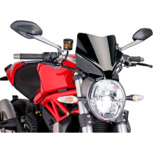 Запчасти и расходные материалы для мототехники PUIG Carenabris New Generation Sport Windshield Ducati Monster 1200/1200 R/1200 S/797/821