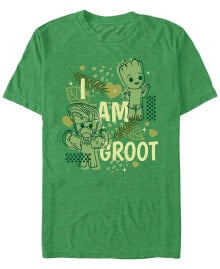 Men's Marvel Film I am Groot Cutesy Groot Short Sleeve T-shirt