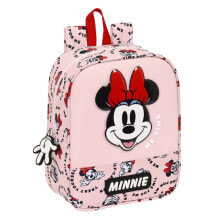 Купить школьные рюкзаки и ранцы Minnie Mouse: Розовый детский рюкзак Minnie Mouse Me time (22 x 27 x 10 см)