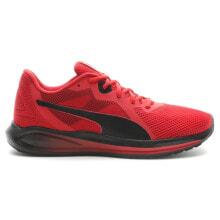 Puma Twitch Runner Am Lace Up Mens Red Sneakers Casual Shoes 377660-01