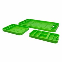 JBM Set of 3 flexible non-slip tool trays