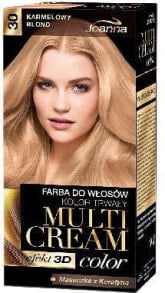 Joanna Multi Cream Color No.30 Стойкая краска для волос, оттенок карамельный блонд