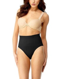 MeMoi plus Size High-Waisted Moderate Coverage Seamless Shaper Brief