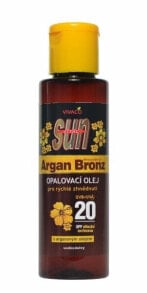 Средства для загара и защиты от солнца vivaco Sun Argan Bronz Lotion SPF20 Аргановый солнцезащитный лосьон для загара 100 мл