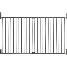 Детская перегородка или ворота безопасности DREAMBABY Absperrgitter Extra breit BROADWAY Gro Gate - Zum Anschrauben - L 76/134,5 x H 76 cm - Grau