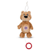 Купить мягкие игрушки для девочек NICI: Мягкая музыкальная игрушка Медведь Берни FC Bayern München 18 см NICI