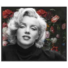 Bild Marilyn Monroe with Flowers