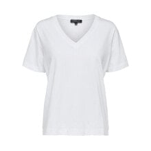 SELECTED Standard Short Sleeve V Neck T-Shirt