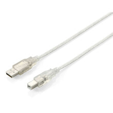 Купить запчасти и расходные материалы для мототехники Equip: EQUIP USB A 2.0 To USB B Cable 1 m