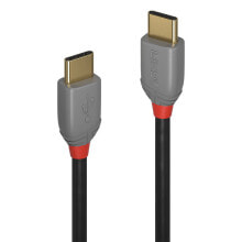 Компьютерные разъемы и переходники lindy 36873 USB кабель 3 m 3.2 Gen 1 (3.1 Gen 1) USB C Черный, Серый