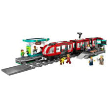 LEGO Tram And Downtown Station Construction Game