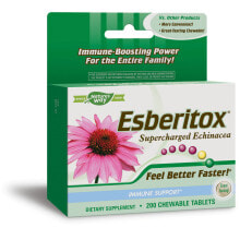 Эхинацея Nature's Way Esberitox Supercharged Echinacea --Эхинацея - 200 жевательных таблеток