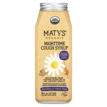 Maty's, Органический ночной сироп от кашля, для детей от 12 лет, 177 мл (6 жидк. Унций)