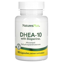 NaturesPlus, DHEA-10 With Bioperine, 90 Capsules