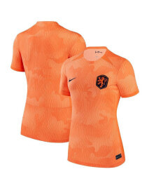 Nike women's Orange Netherlands Women's National Team 2023 Home Stadium Replica Jersey