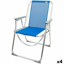 Folding Chair Aktive Gomera Blue 44 x 76 x 45 cm (4 Units)