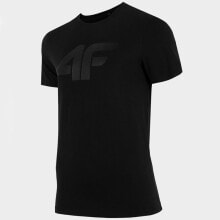 Мужская спортивная футболка черная T-shirt 4F M H4L22-TSM353 20S